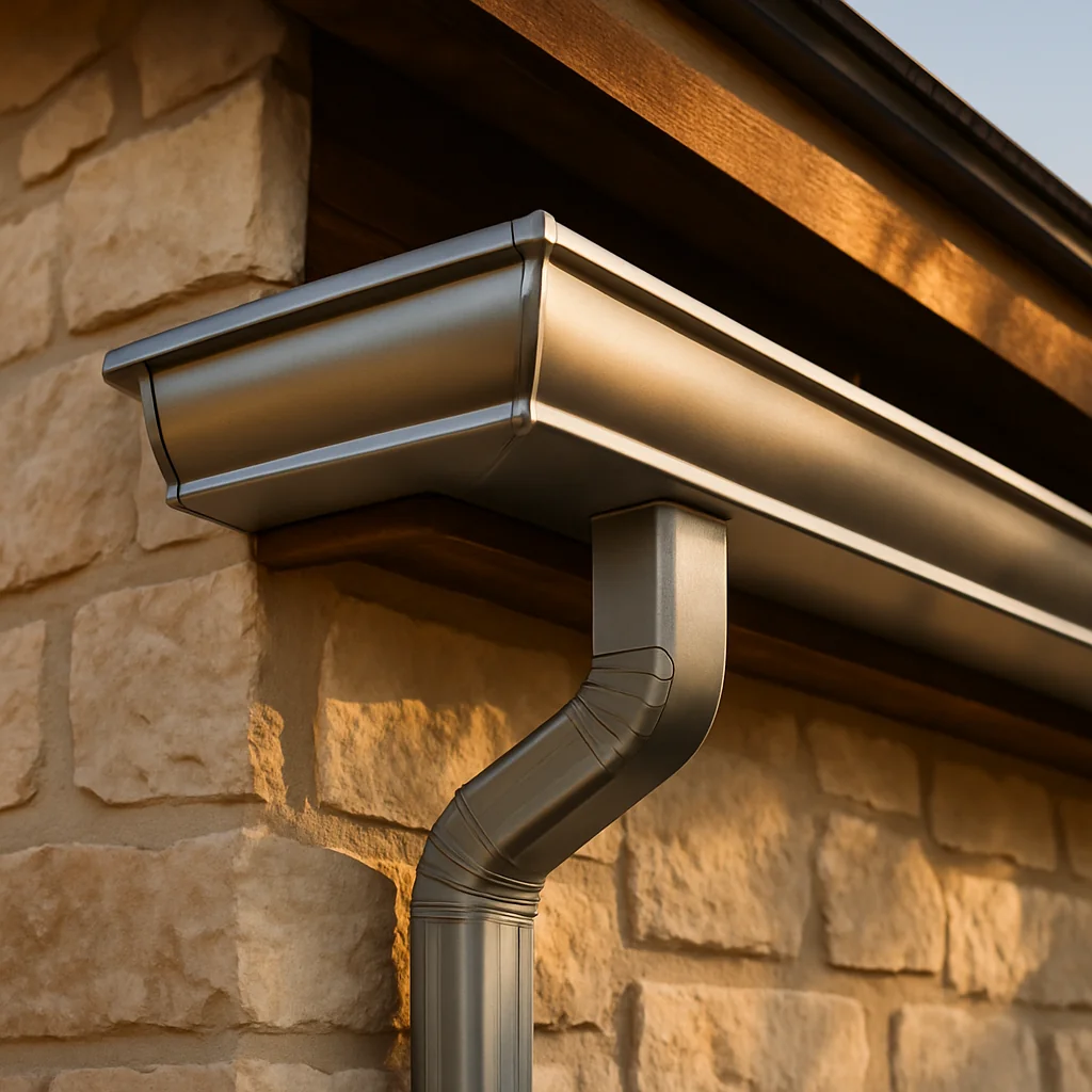 Seamless Gutter Installation in New Braunfels TX